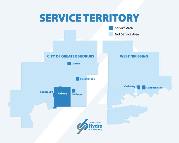 GSH greater sudbury hydro Service Territory